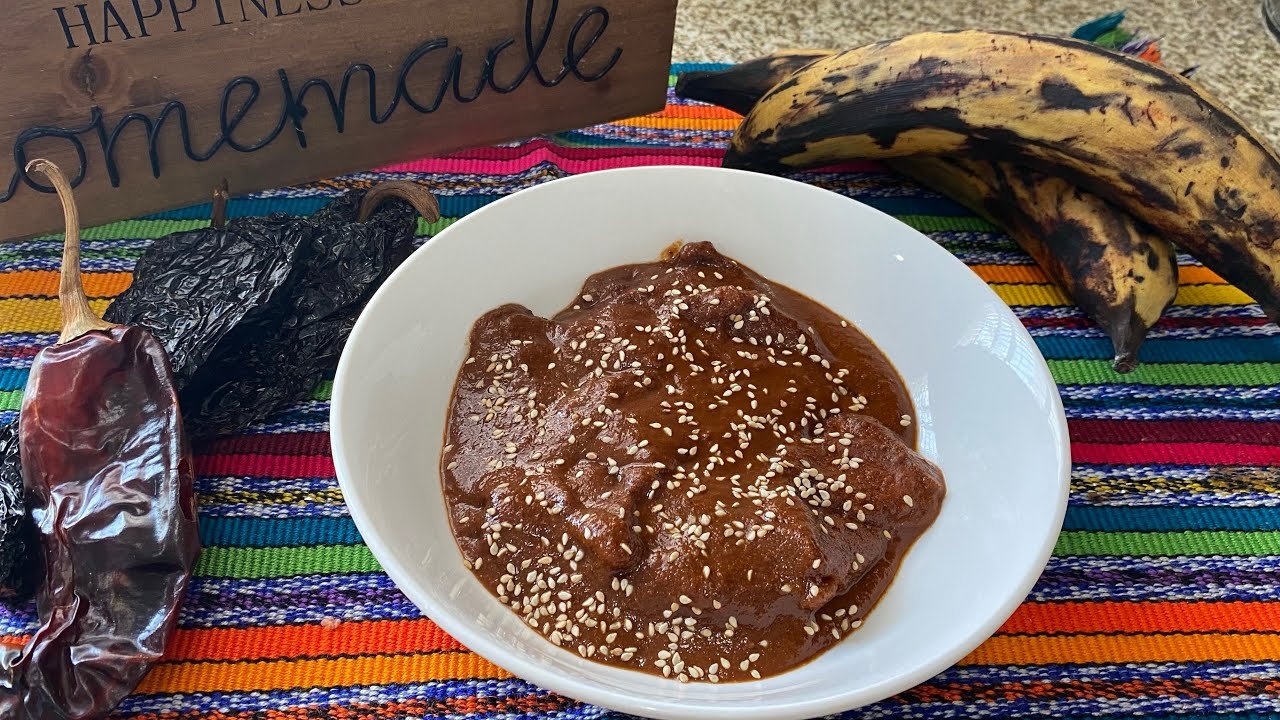 Receta de Mole de plátano