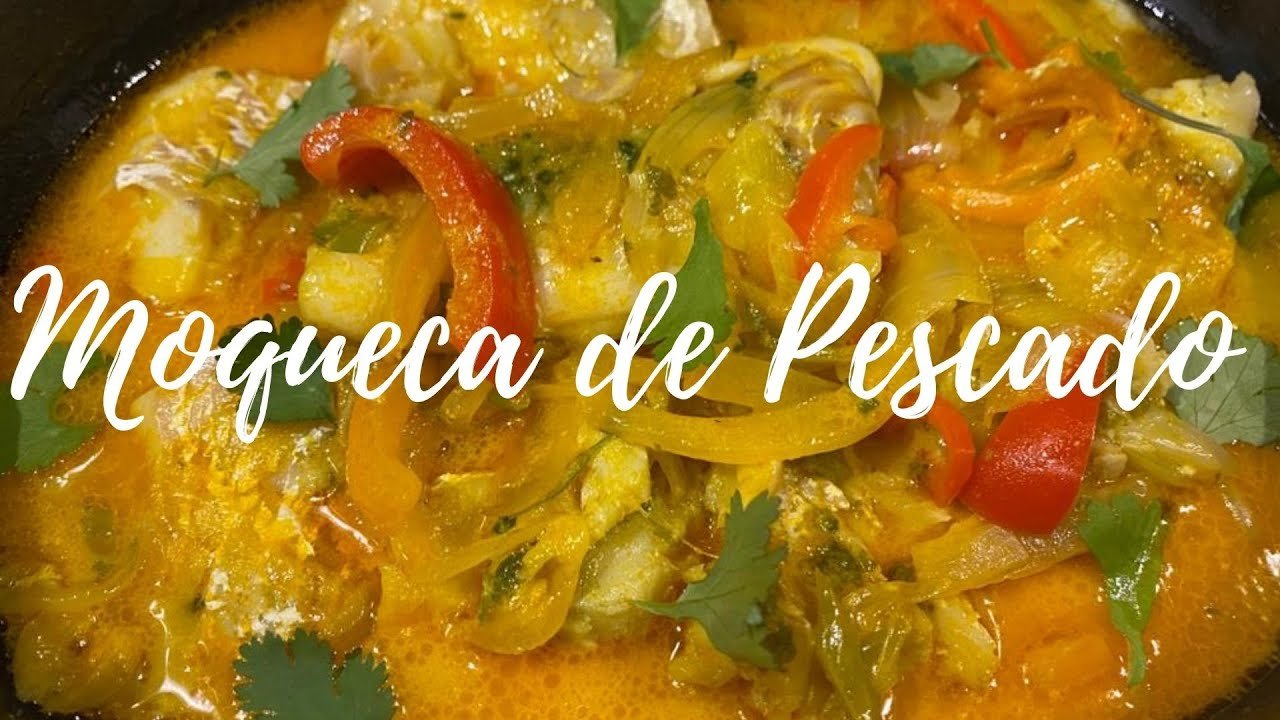 Receta de Moqueca de peixe (guiso de pescado)