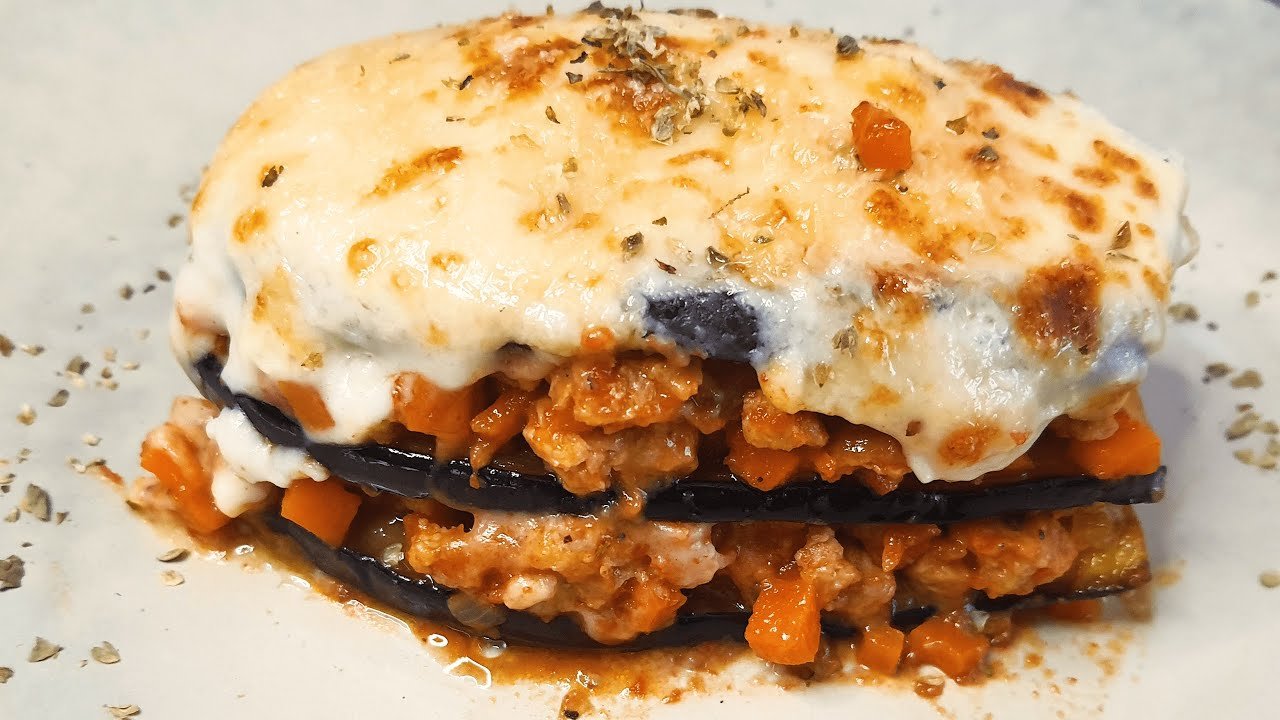 Receta de Moussaka vegetariana