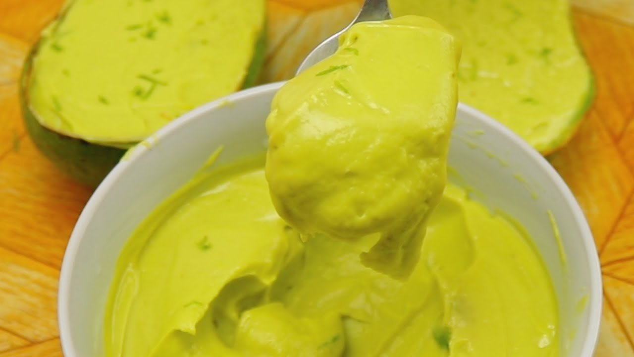 Receta de Mousse de aguacate fácil