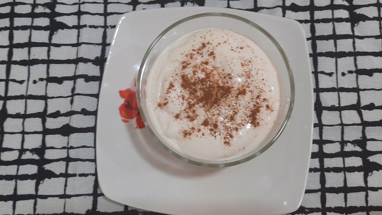 Receta de Mousse de arroz con leche y crujiente de canela