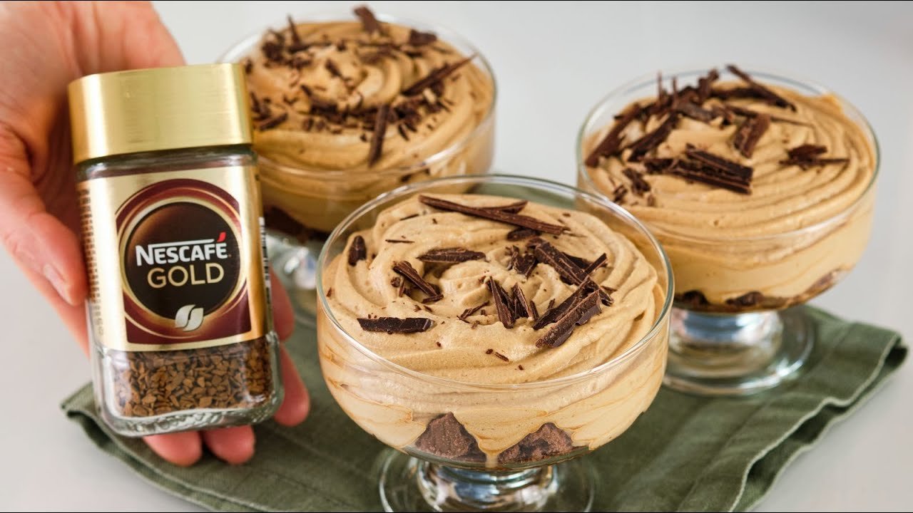 Receta de Mousse de café light