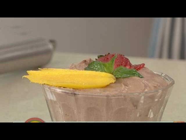 Receta de Mousse de chocolate light