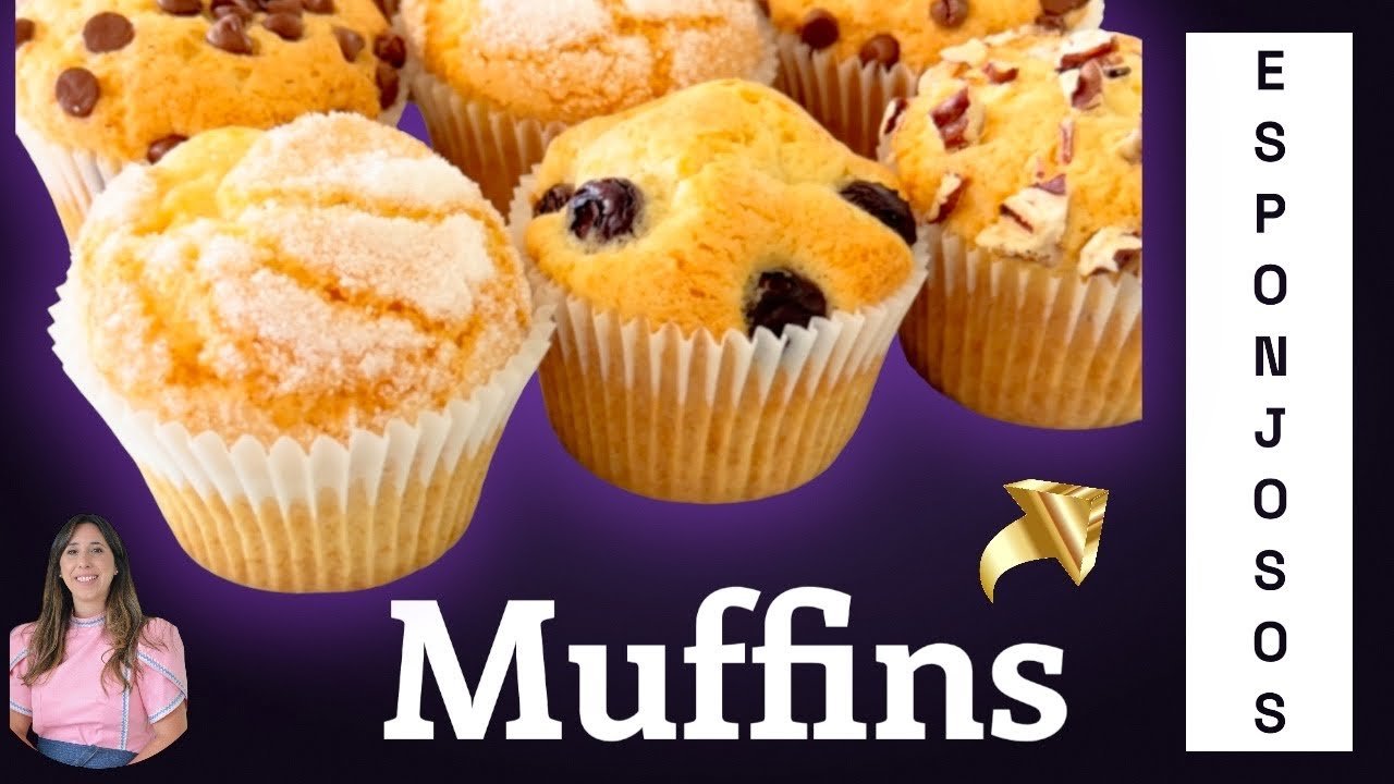 Receta de Muffins caseros fáciles de hacer