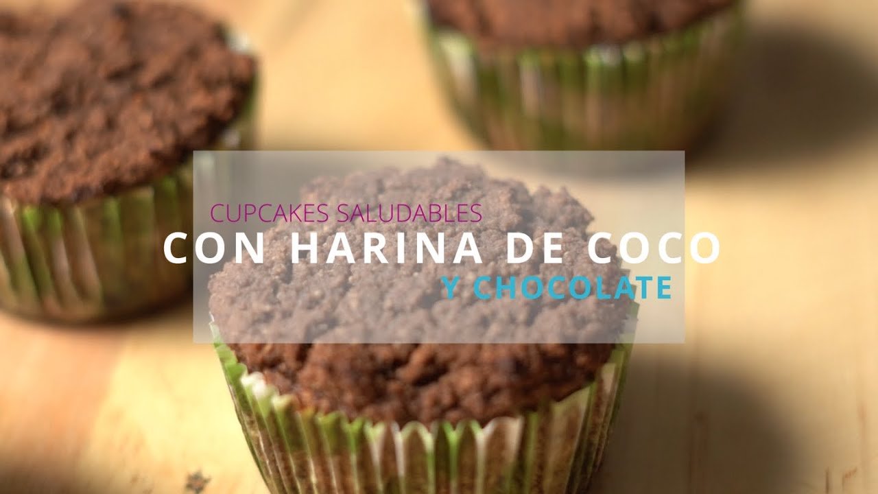 Receta de Muffins de coco y chocolate