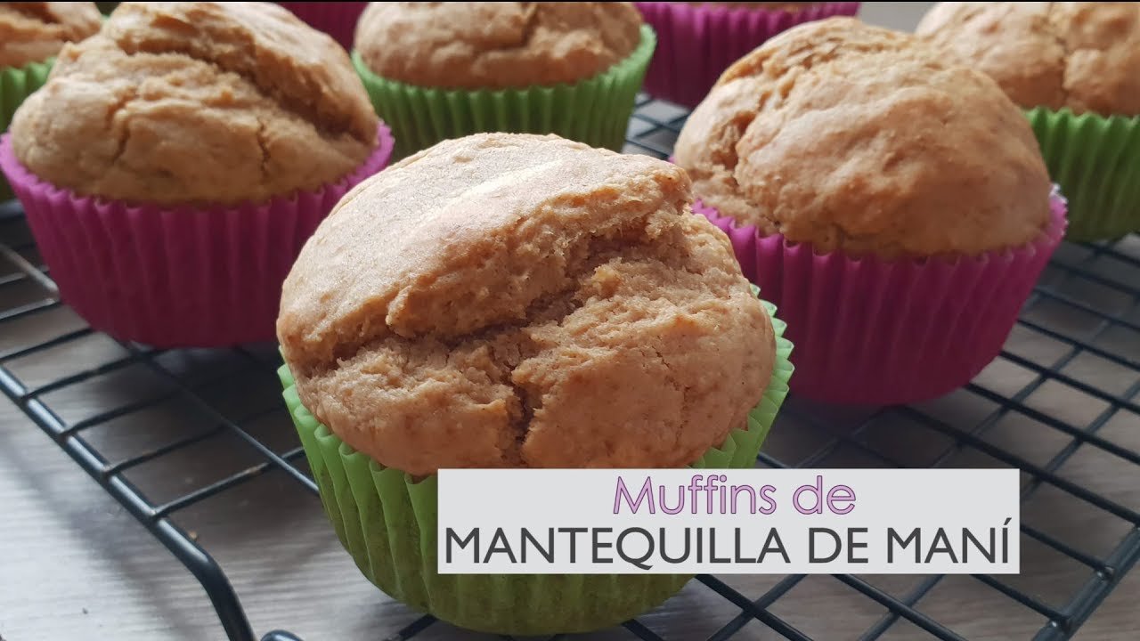 Receta de Muffins de maní