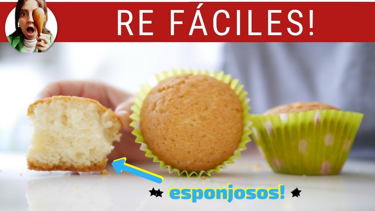 Receta de Muffins de vainilla