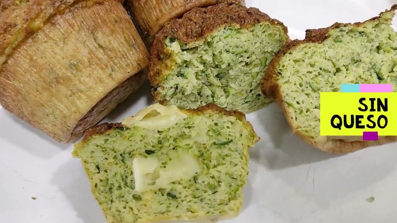 Receta de Muffins salados de brócoli
