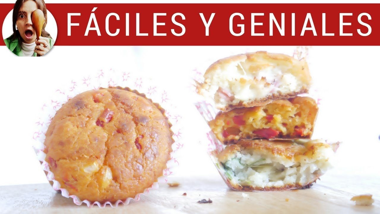 Receta de Muffins salados de queso