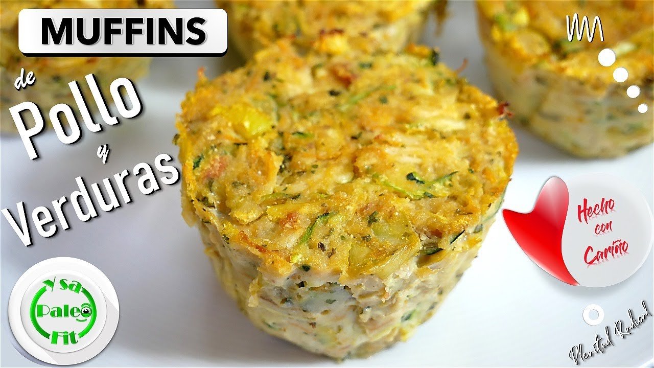 Receta de Muffins salados sin harina