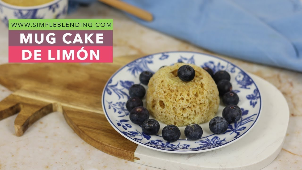 Receta de Mug cake de limón