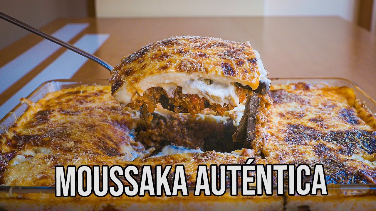 Receta de Musaka de berenjena y carne picada