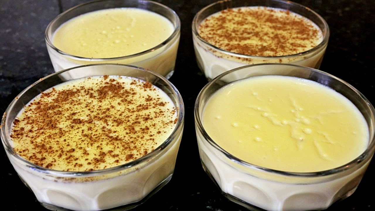 Receta de Natillas caseras de huevo