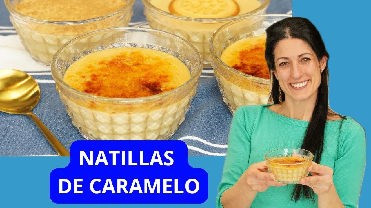 Receta de Natillas de caramelo