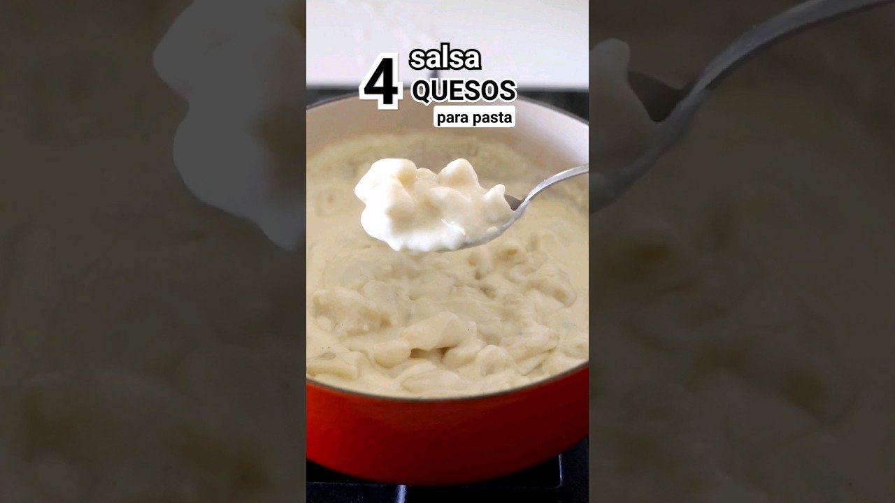 Receta de Ñoquis con salsa cuatro quesos y nuez moscada