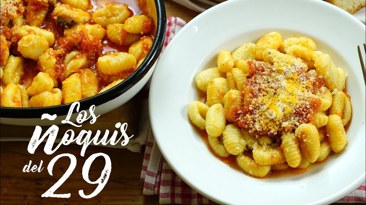 Receta de Ñoquis del 29