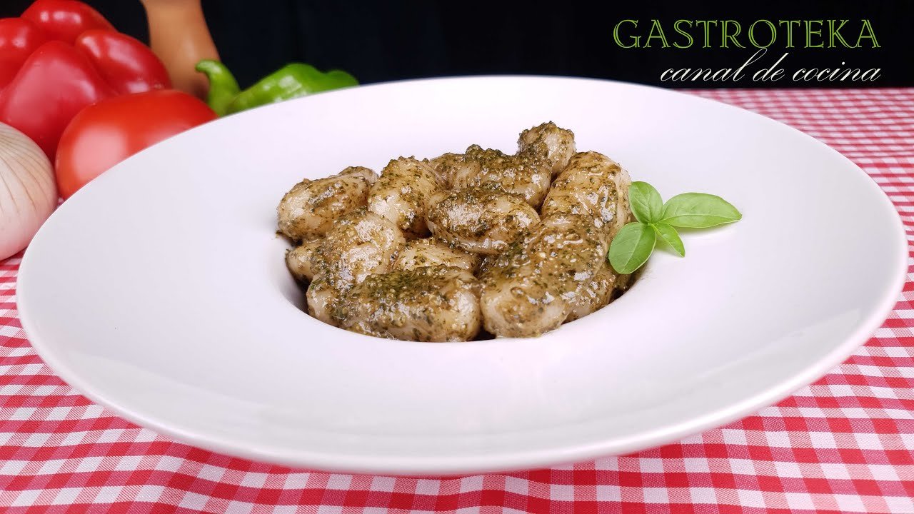 Receta de Ñoquis rellenos de gorgonzola