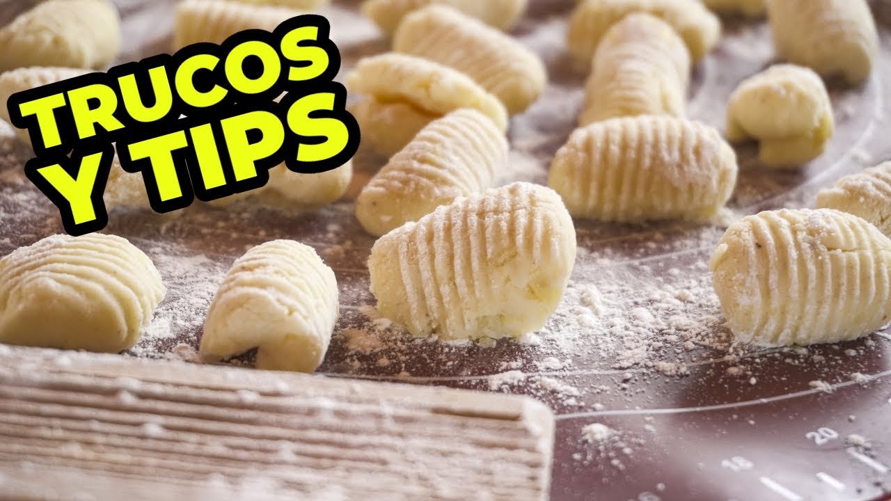 Receta de Ñoquis sin TACC