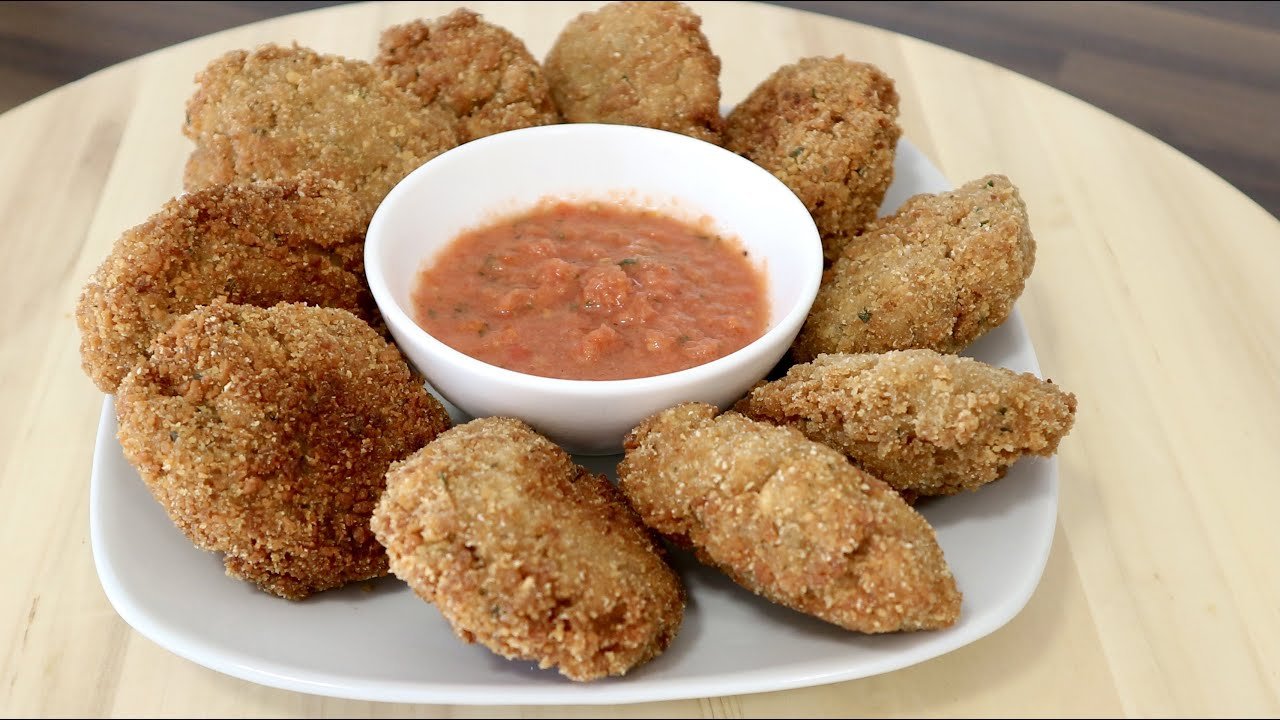 Receta de Nuggets veganos de soja texturizada