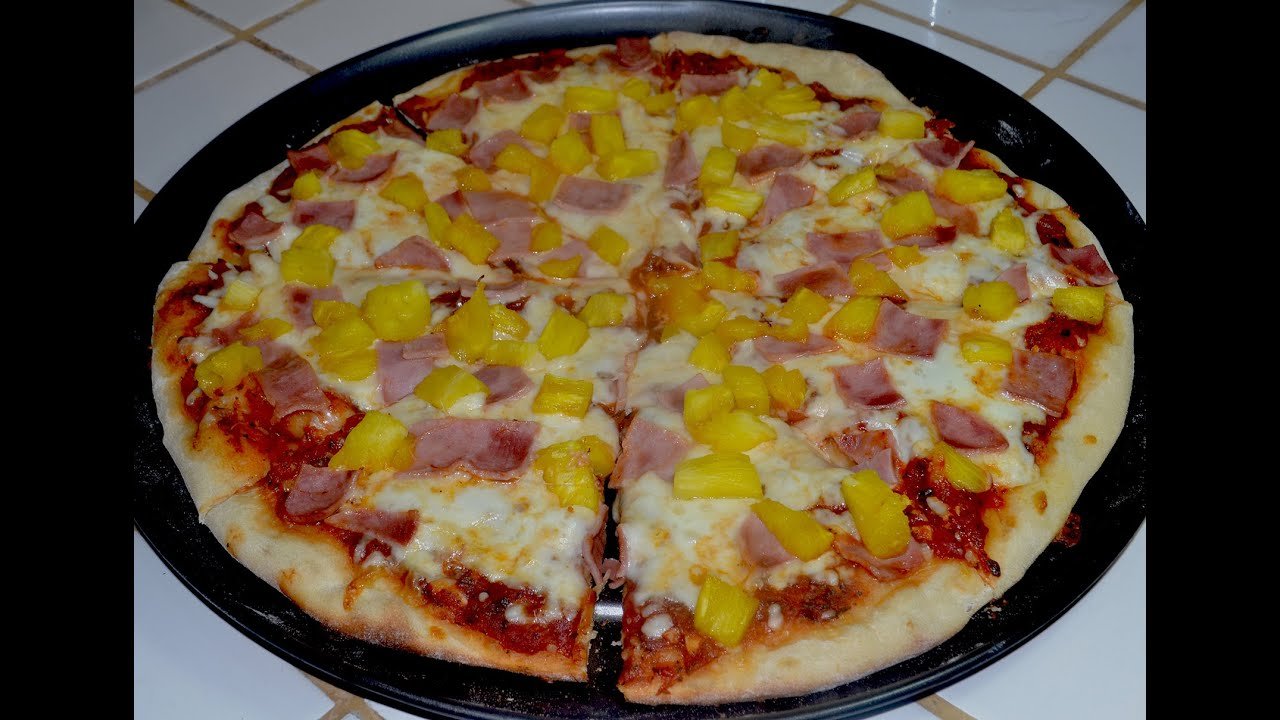 Receta de Original Pizza hawaiana