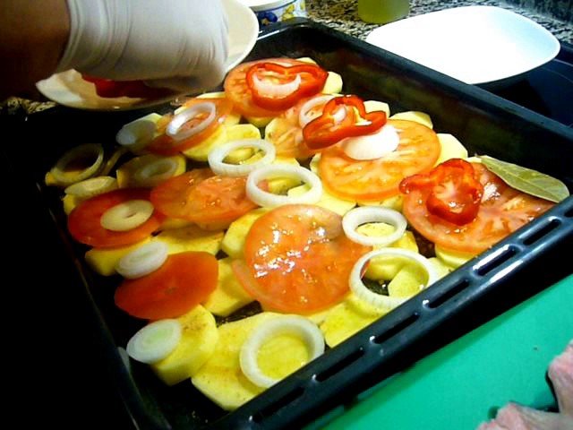 Receta de Palometa guisada al horno