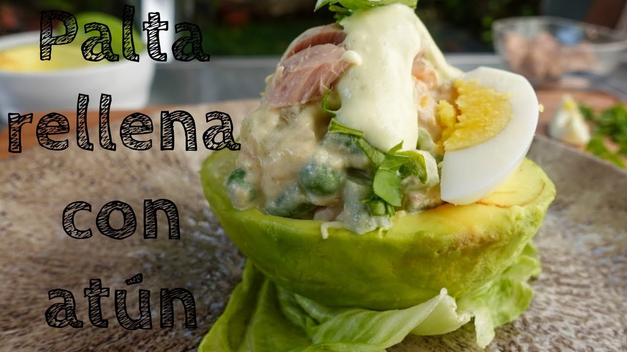 Receta de Palta reina con atún