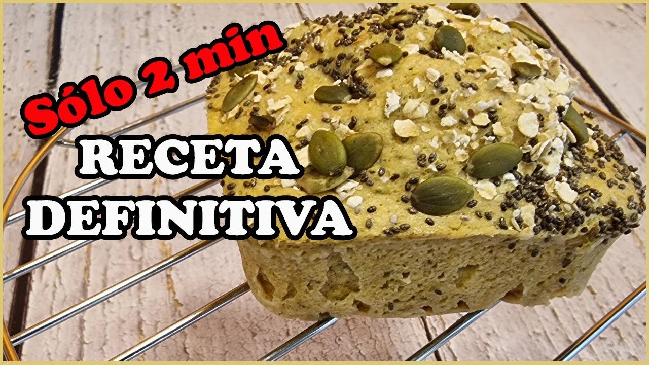 Receta de Pan de avena en microondas