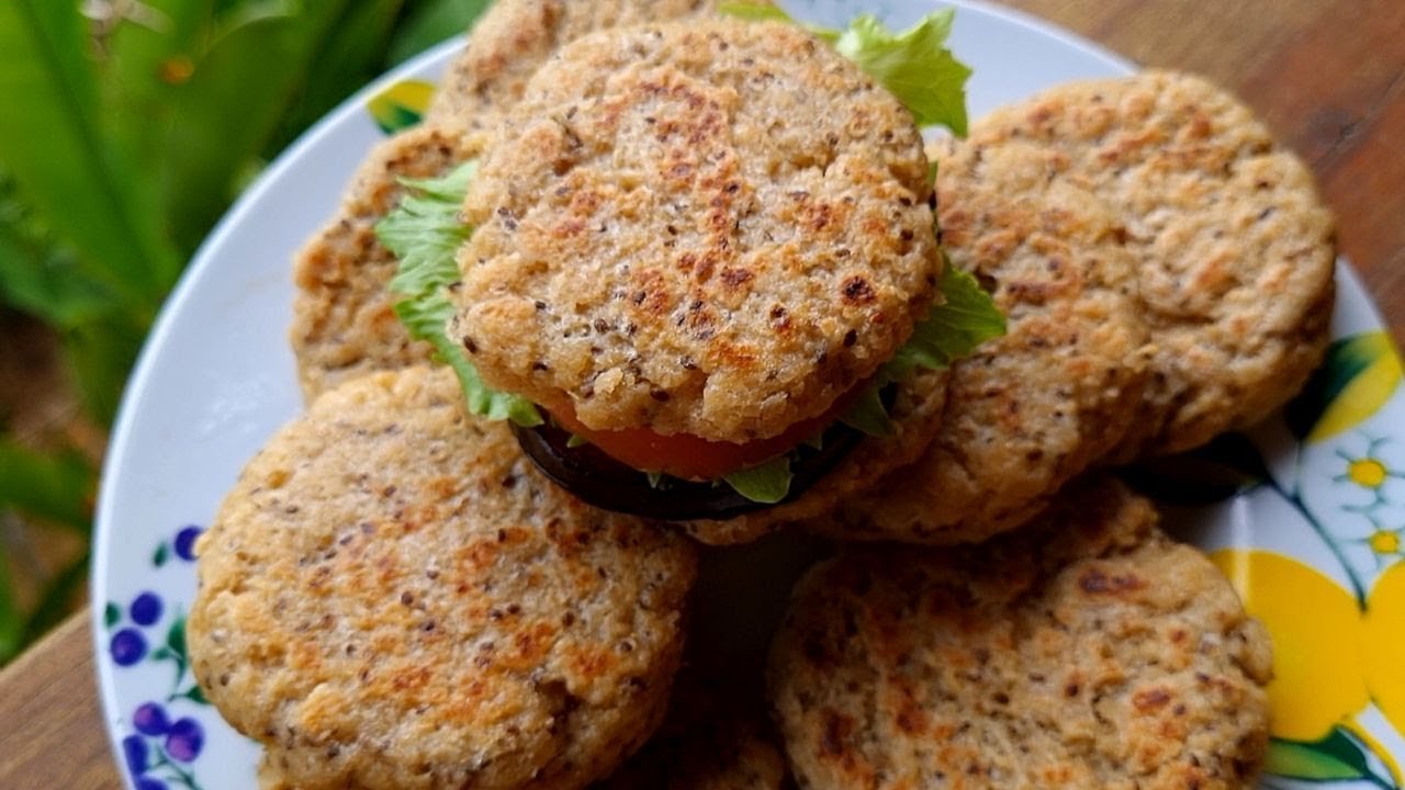 Receta de Pan de avena y chía sin harina