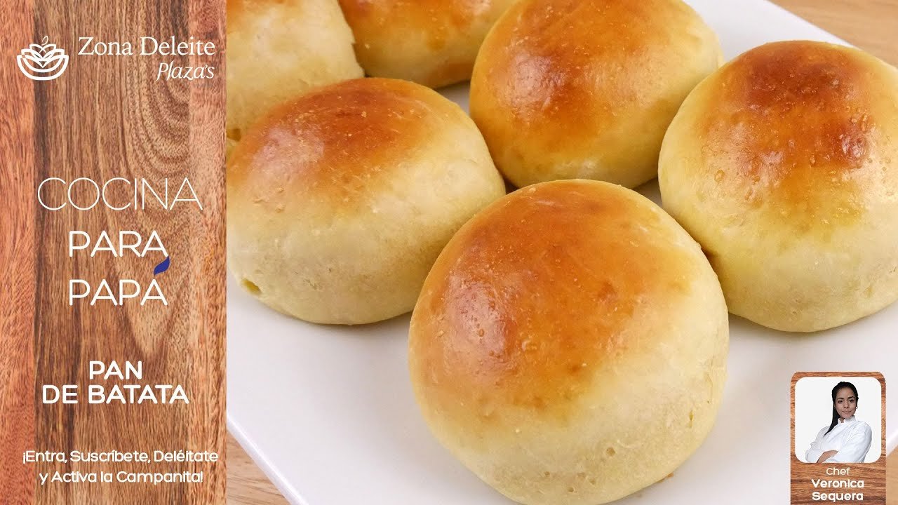 Receta de Pan de batata