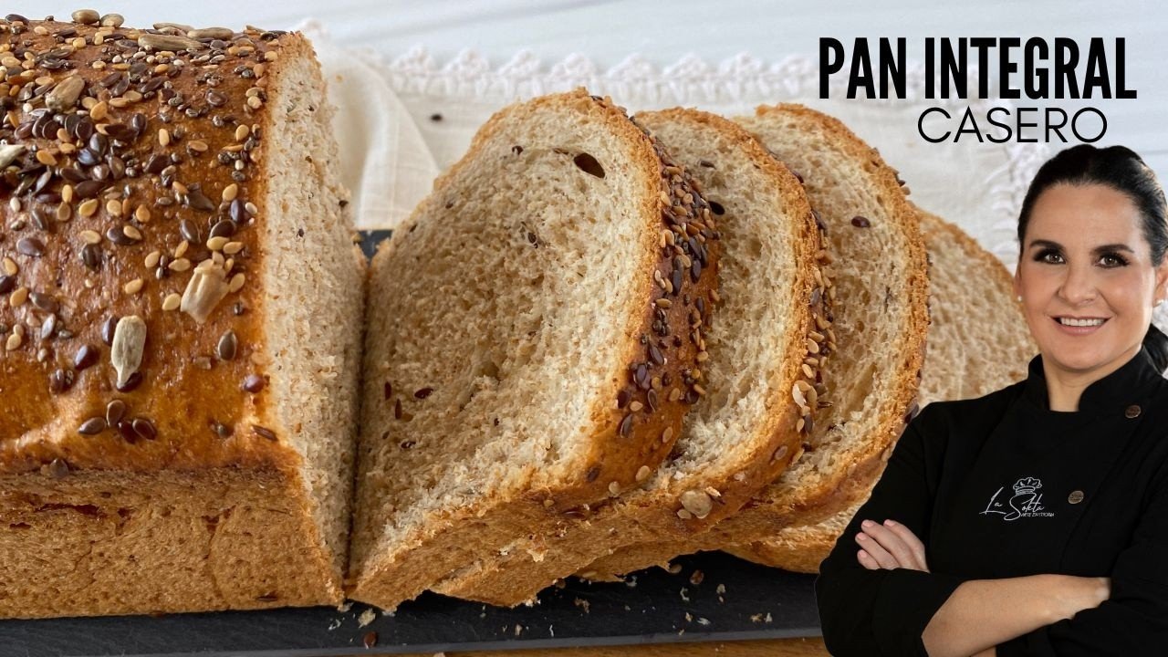 Receta de Pan de caja integral