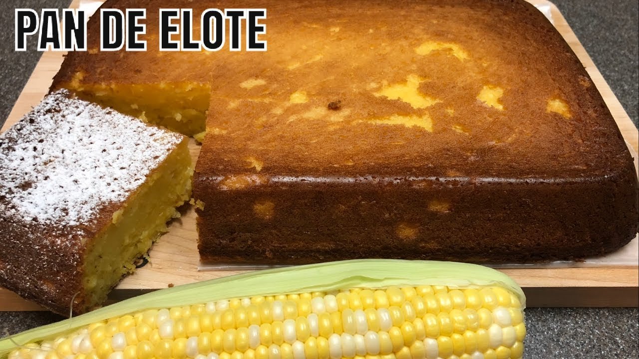 Receta de Pan de elote con harina de trigo