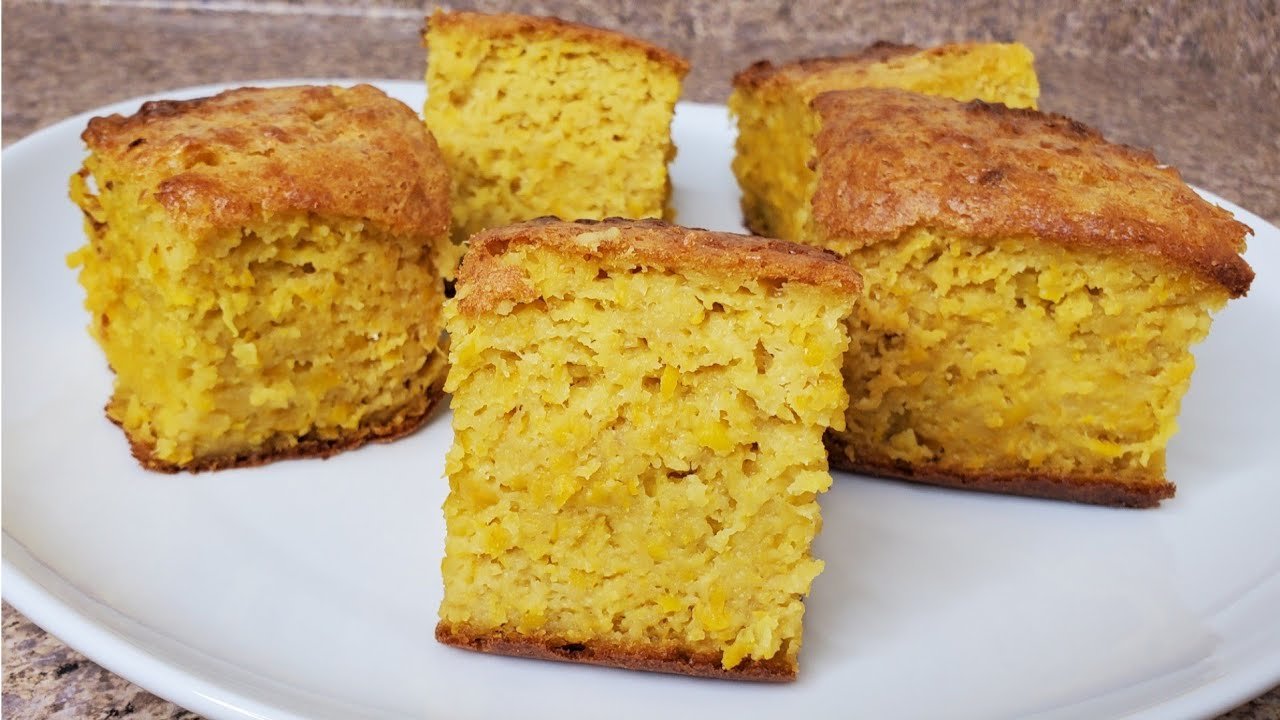 Receta de Pan de elote de lata