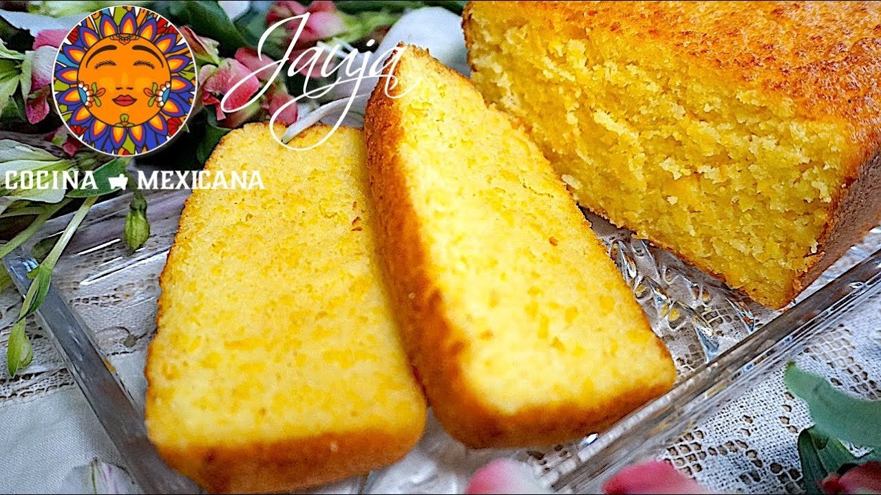Receta de Pan de elote sin leche condensada