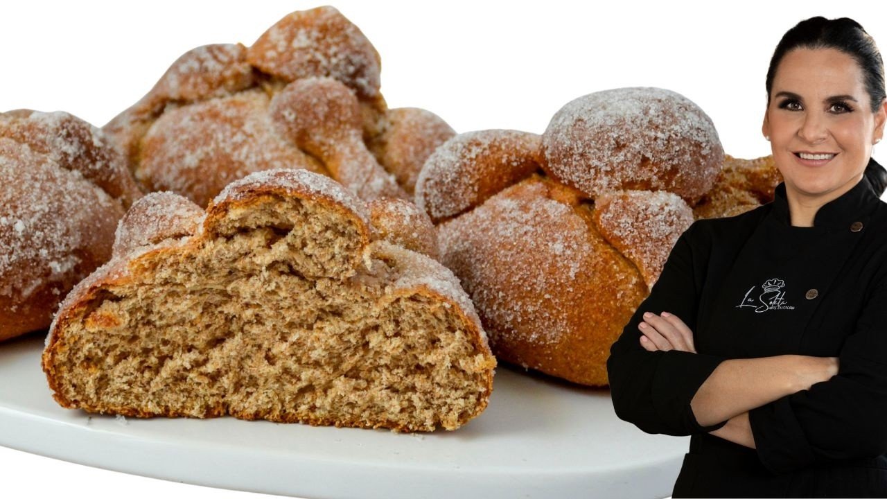 Receta de Pan de muerto integral