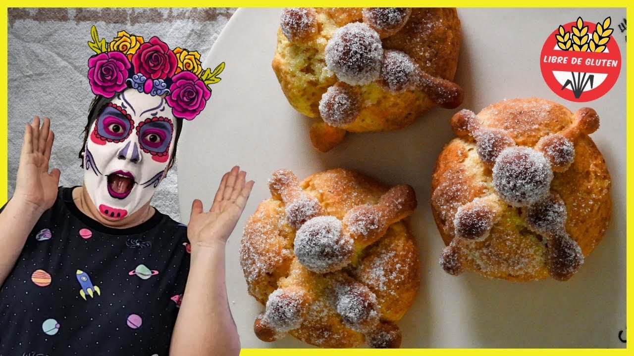 Receta de Pan de muerto sin gluten