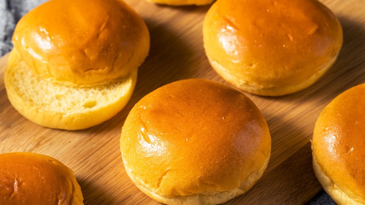 Receta de Pan de papa para hamburguesa
