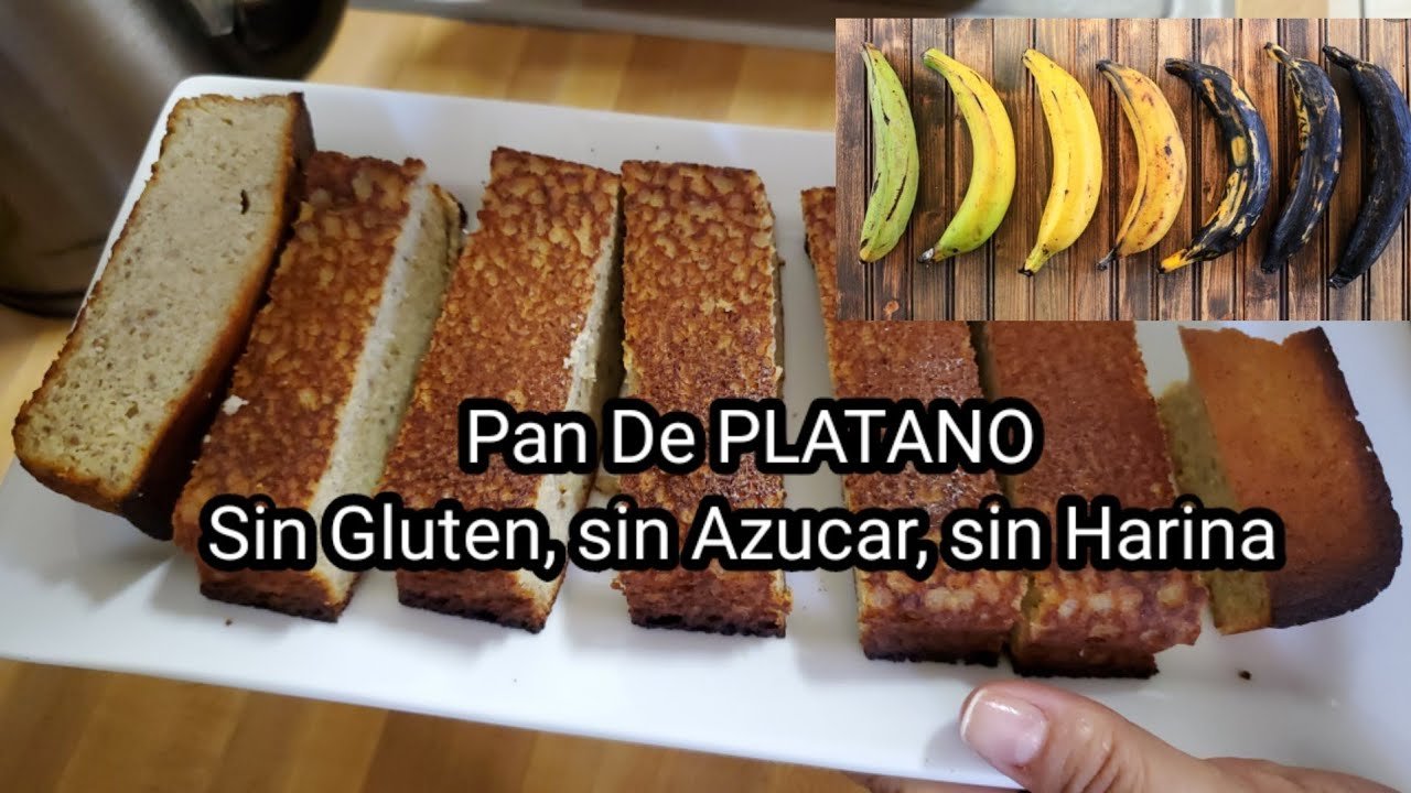 Receta de Pan de plátano paleo