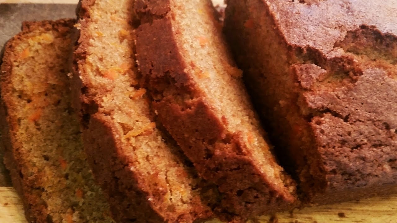 Receta de Pan de zanahoria integral