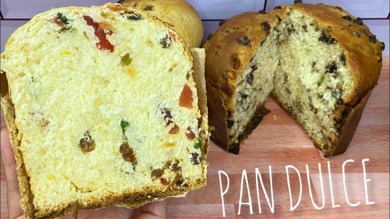 Receta de Pan Dulce Navideño Fácil y Delicioso para Celebrar en Familia ...