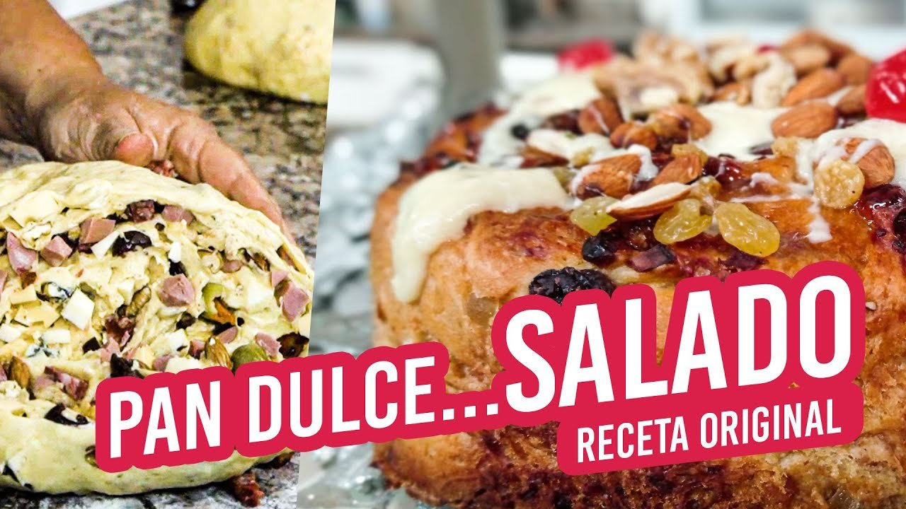 Receta de Pan dulce salado