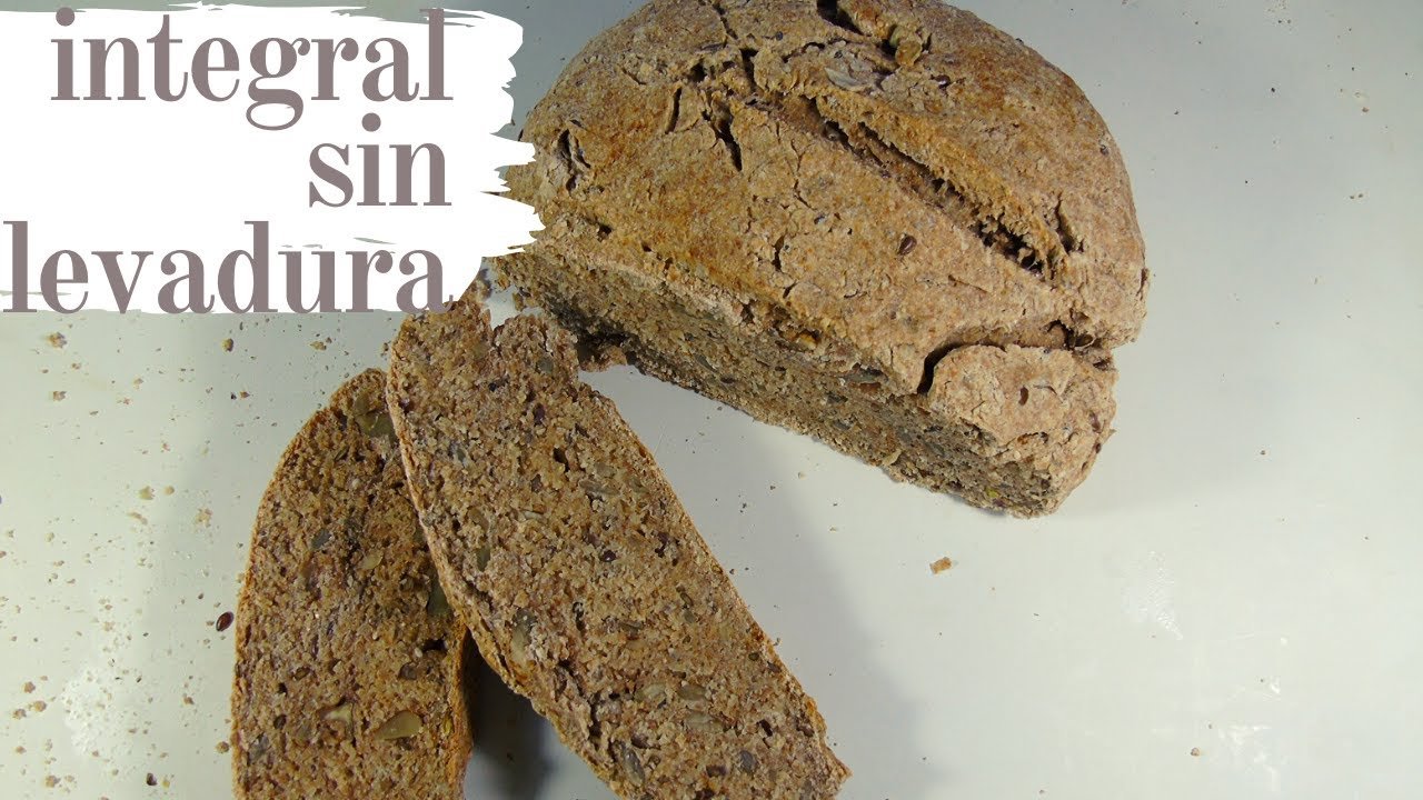 Receta de Pan integral sin levadura