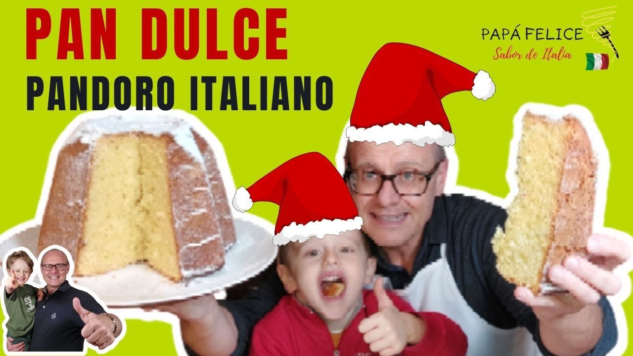 Receta de Pan italiano pandoro