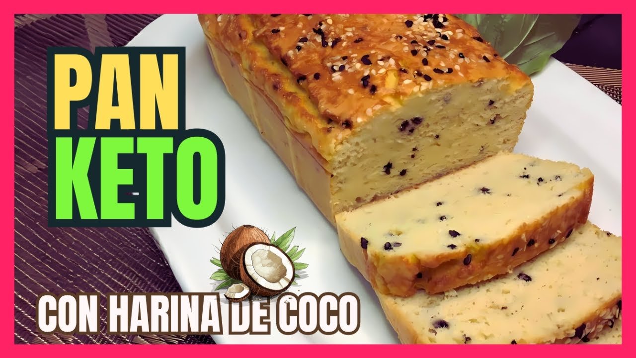 Receta de Pan keto con harina de coco