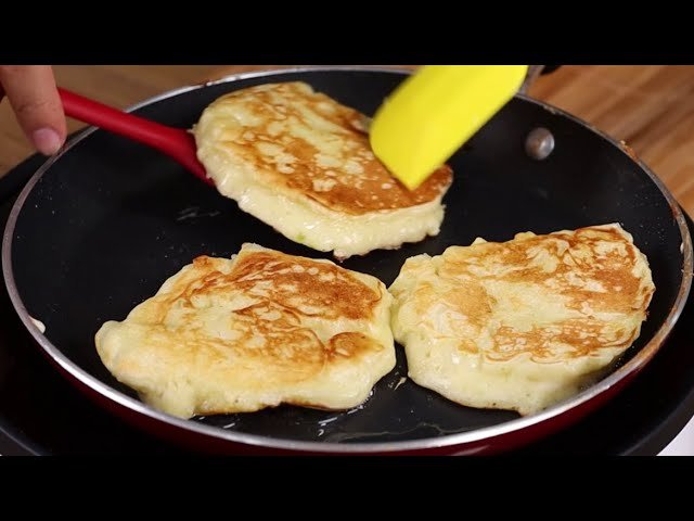 Receta de Pancakes crujientes de manzana y avena