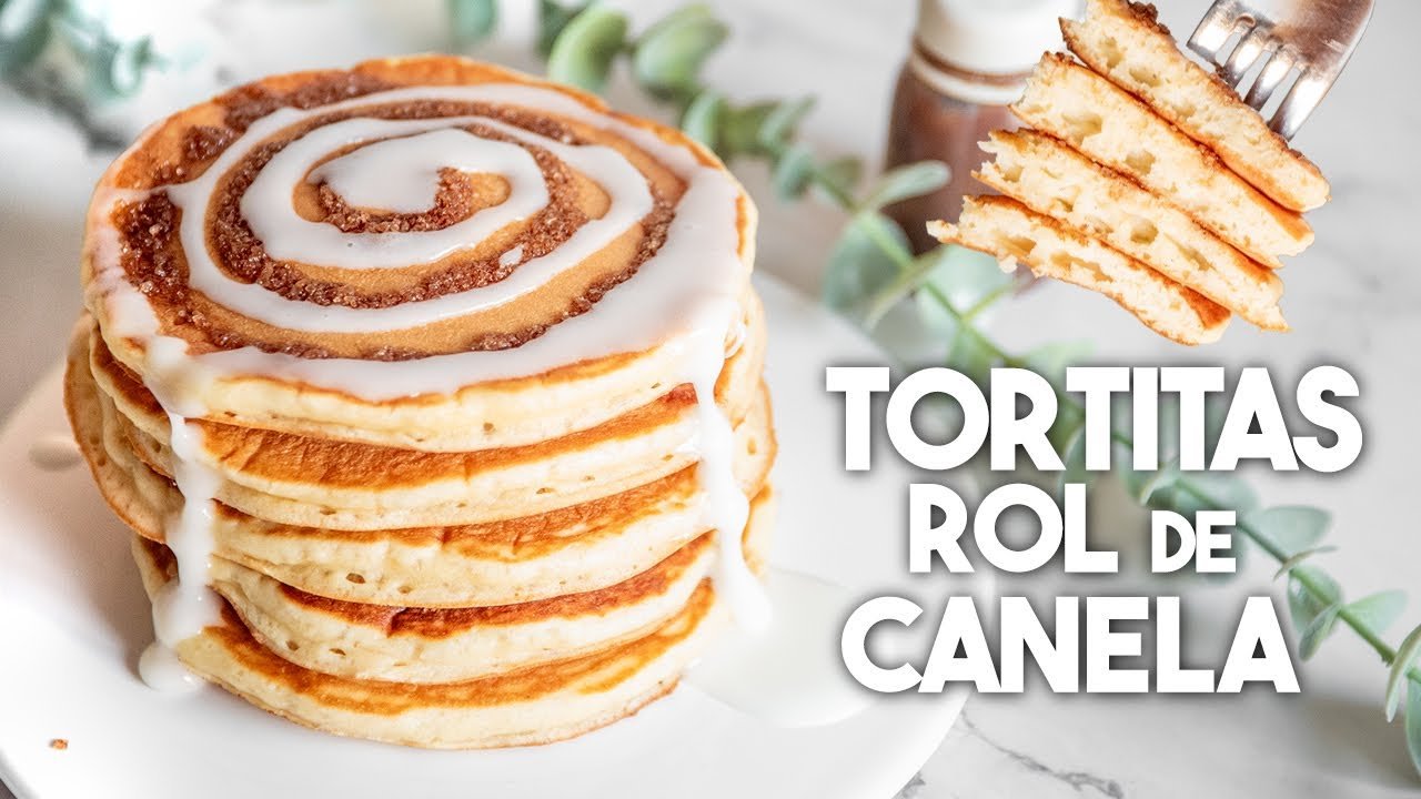 Receta de Pancakes de canela