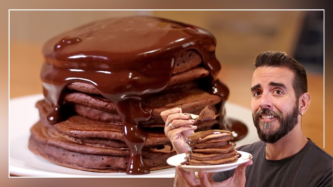 Receta de Pancakes de chocolate
