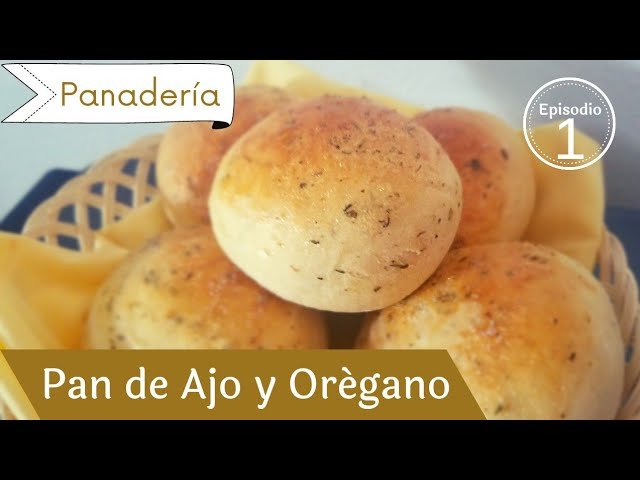 Receta de Pancitos de orégano