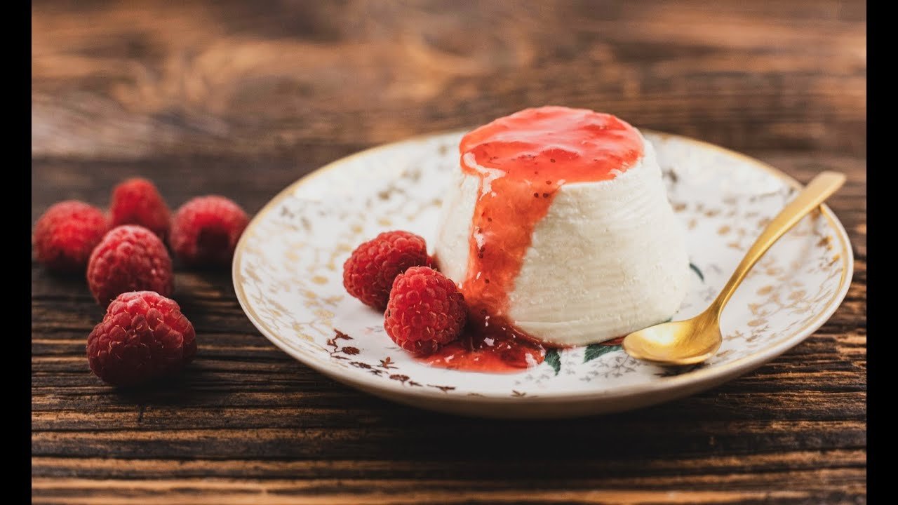 Receta de Panna cotta de queso