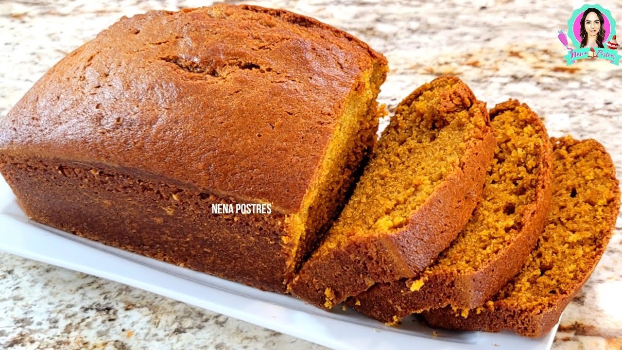Receta de Panqué de calabaza