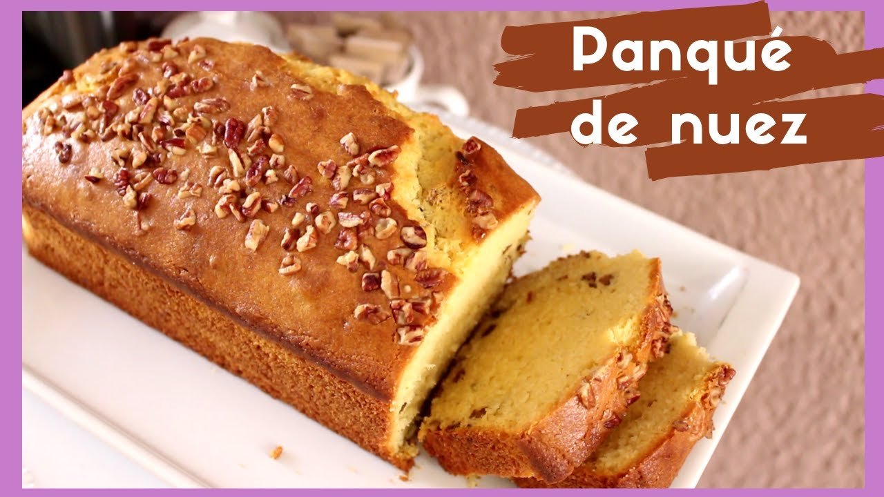 Receta de Panqué de nuez